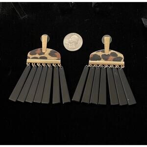 Rare Statement Animal Print Earrings